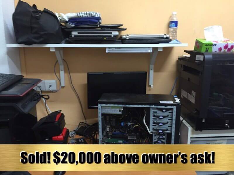 (已失效)SOLD!!!--Profitable Computer Repair Shop Selling At 100% ROI / 1 X PE (Call David 91455466)
