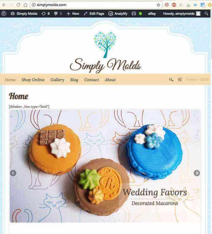 Handmade E-Commerce Baking Supplies Business For Sale