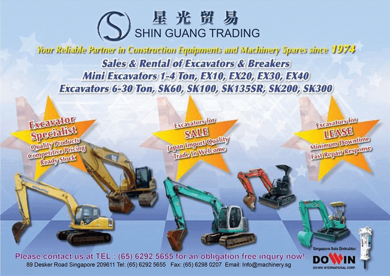 (已成交)Excavator Company Looking For Business Opportunities And Partners!
