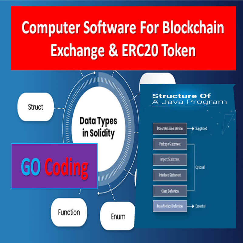 Computer Software For Exchange In Blockchain & Token