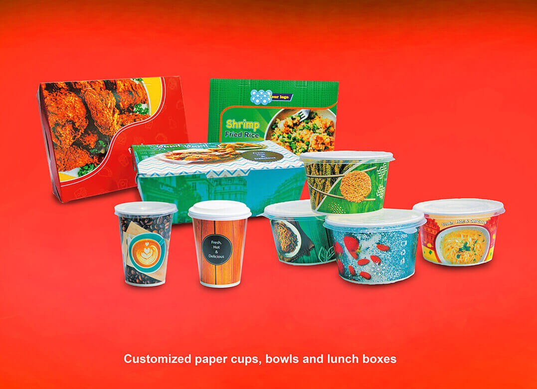 (已失效)Paper bowl, paper cup, lunch boxes , Food Packaging products & Commercial Printing Manufacturing