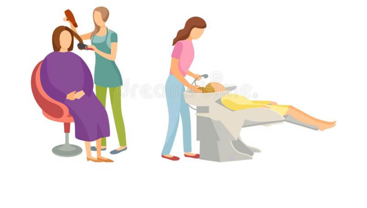 Salon with regular customers for takeover 