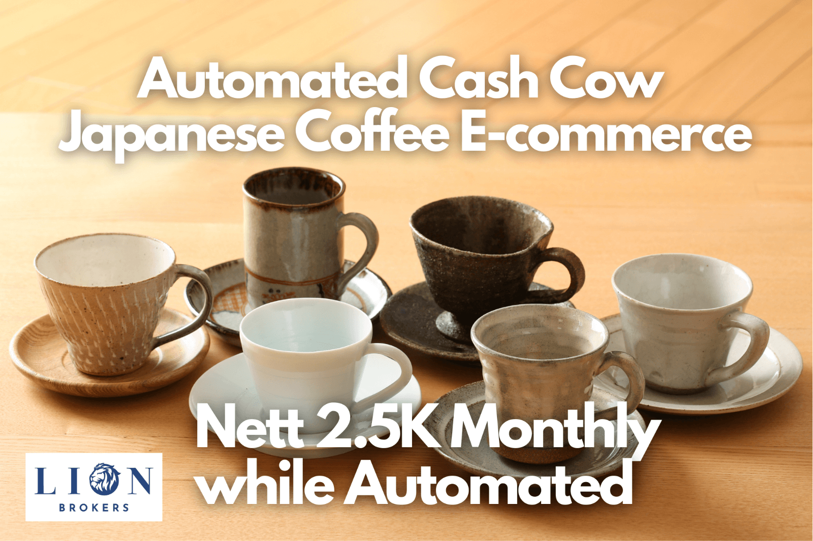(已成交)Automated Profits - Japanese Coffee E-Commerce Online Business