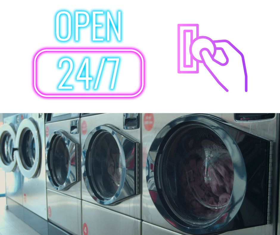 Prime 24-Hr Coin-Operated Laundromat In Highly Populated Area 97498301