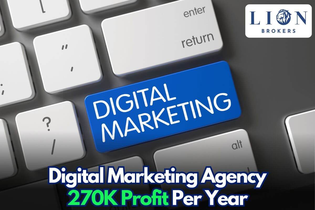 Digital Marketing Seo Agency Consistently Bringing In Profits Of Up To $270K Yearly.