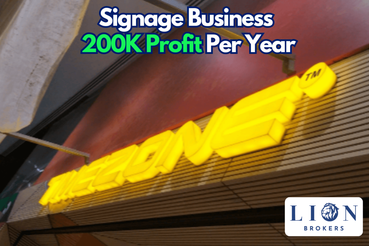 Signage Business For Sale!