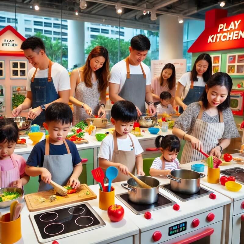 Kids Indoor playground Cooking School