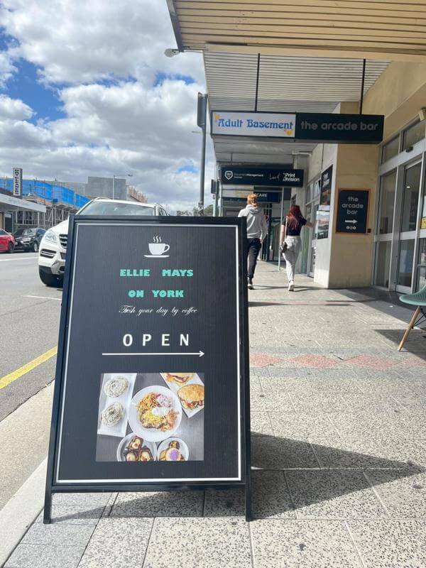 Thriving Cafe Opportunity in Launceston CBD: Ellie Mays on York asking $64,900 WIWO