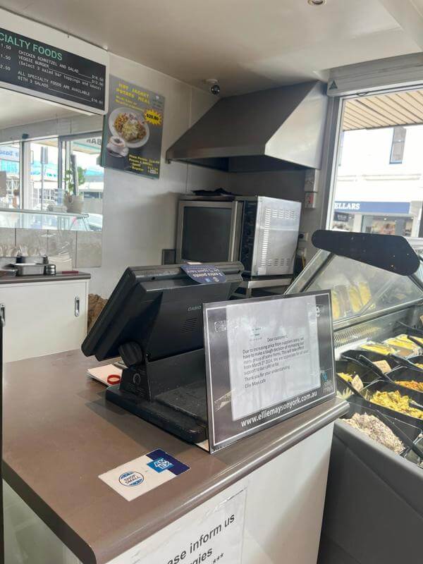 Thriving Cafe Opportunity in Launceston CBD: Ellie Mays on York asking $64,900 WIWO