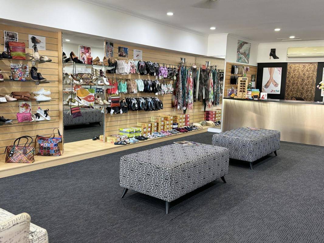 UNDER CONTRACT  WELL ESTABLISHED AND RESPECTED FOOTWEAR RETAILER, RENOWNED FOR STYLE,