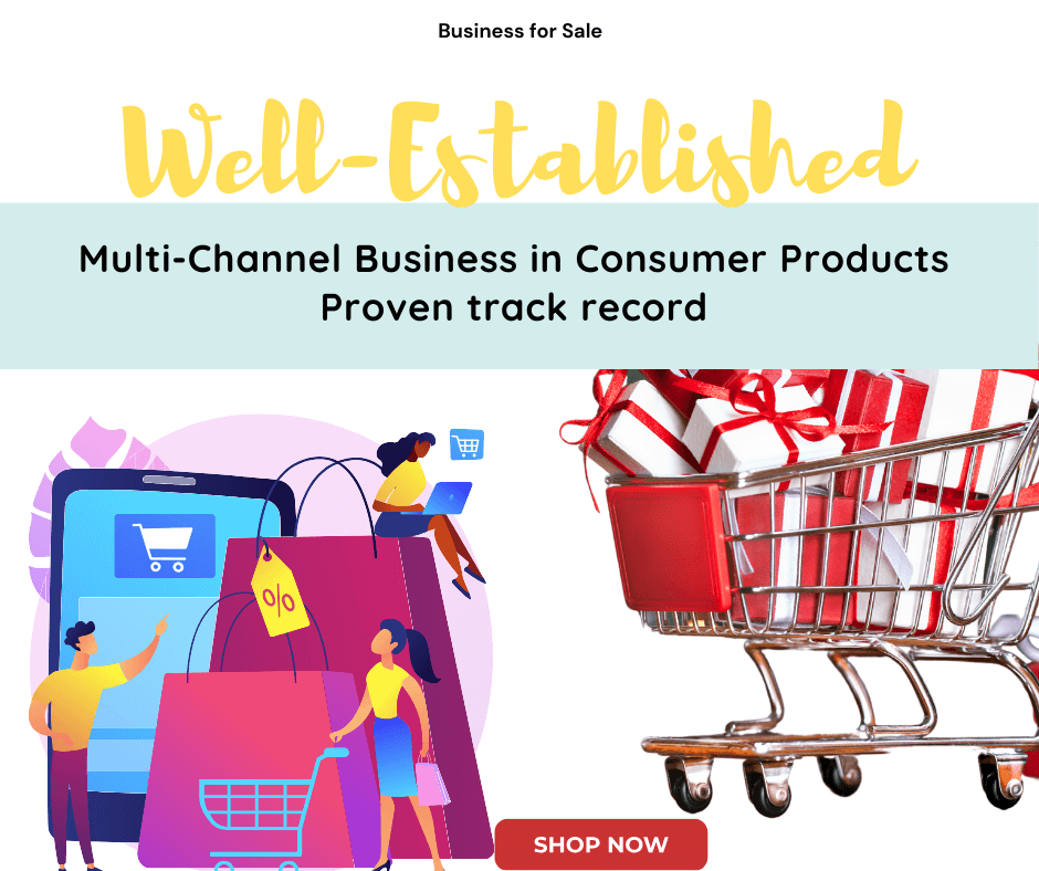 Established Multi-Channel Biz In Consumer Products, Proven Track Record 97498301