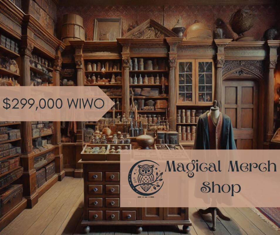 Magic Themed Merchandise Shop