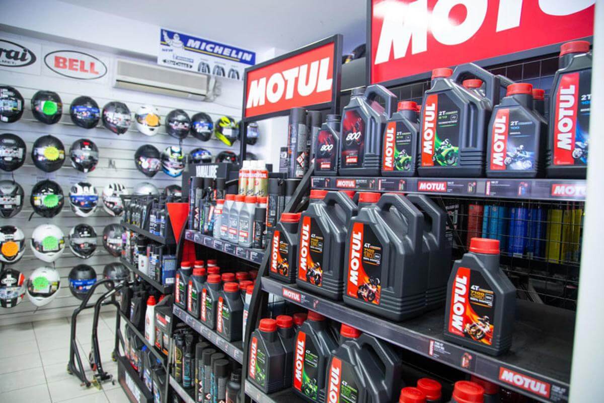 MotorCycles and Power products business.