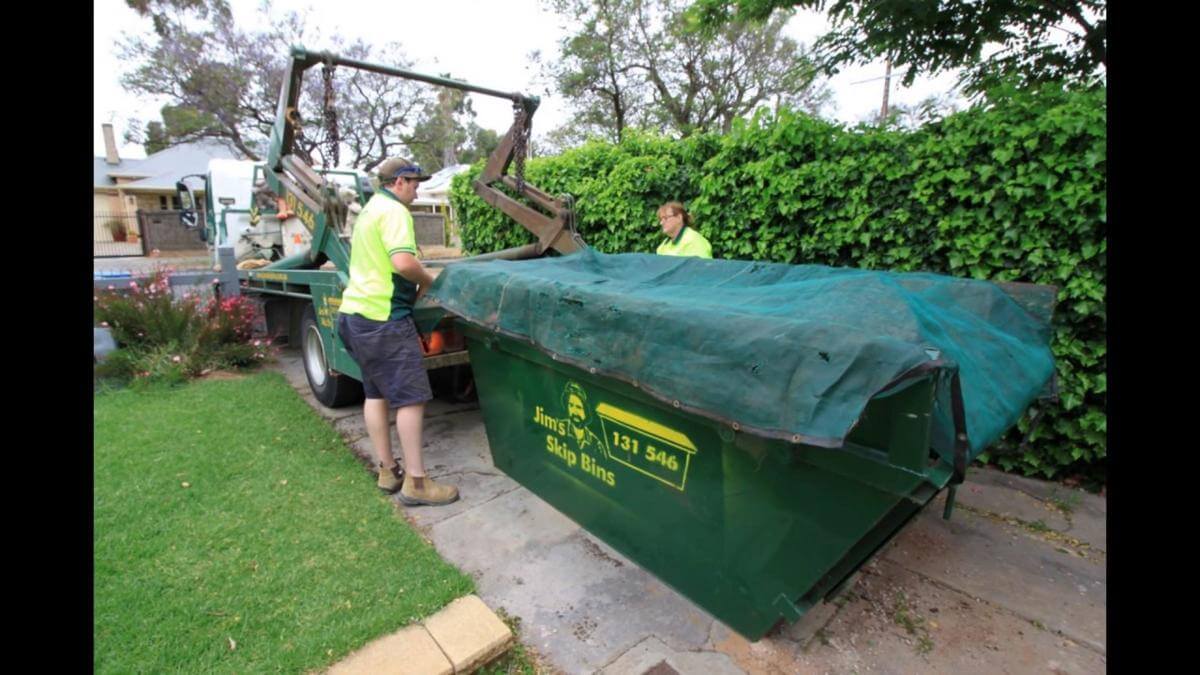 Jims Skip Bins. Huge amount of work.
