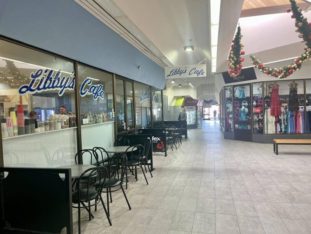 Long Established Fully Licensed Libby's Cafe In Hub Arcade T/O $7,300+ per week