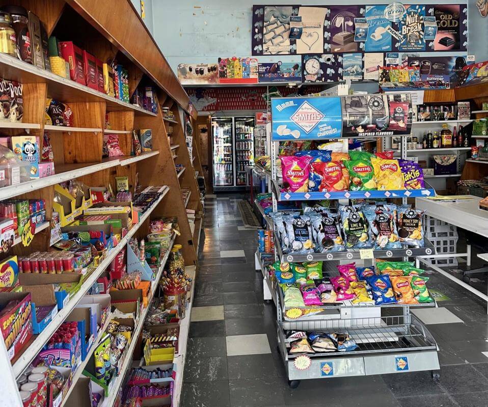 Convenience/Milk Bar with a 2 bedroom apartment.