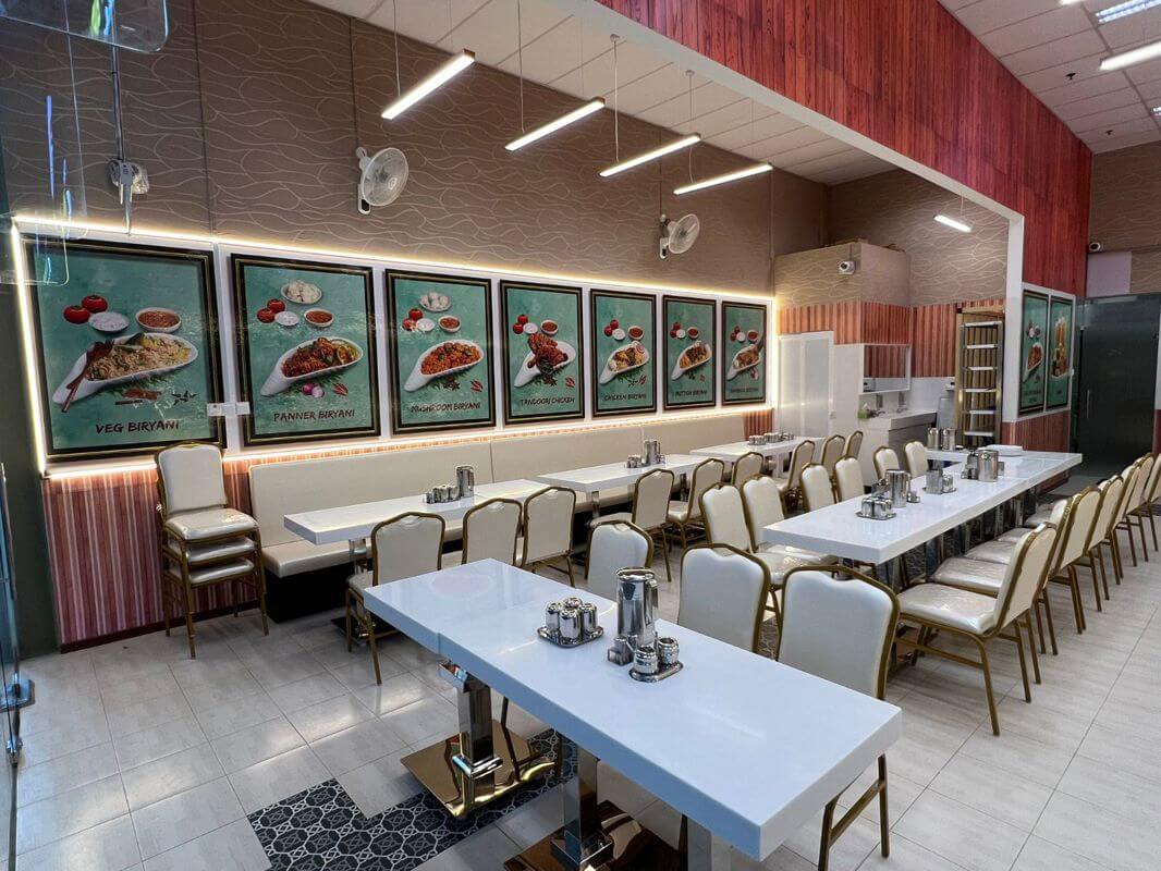 (已成交)Recently Refurbished F&B Outlet. Branded Indian Cuisine