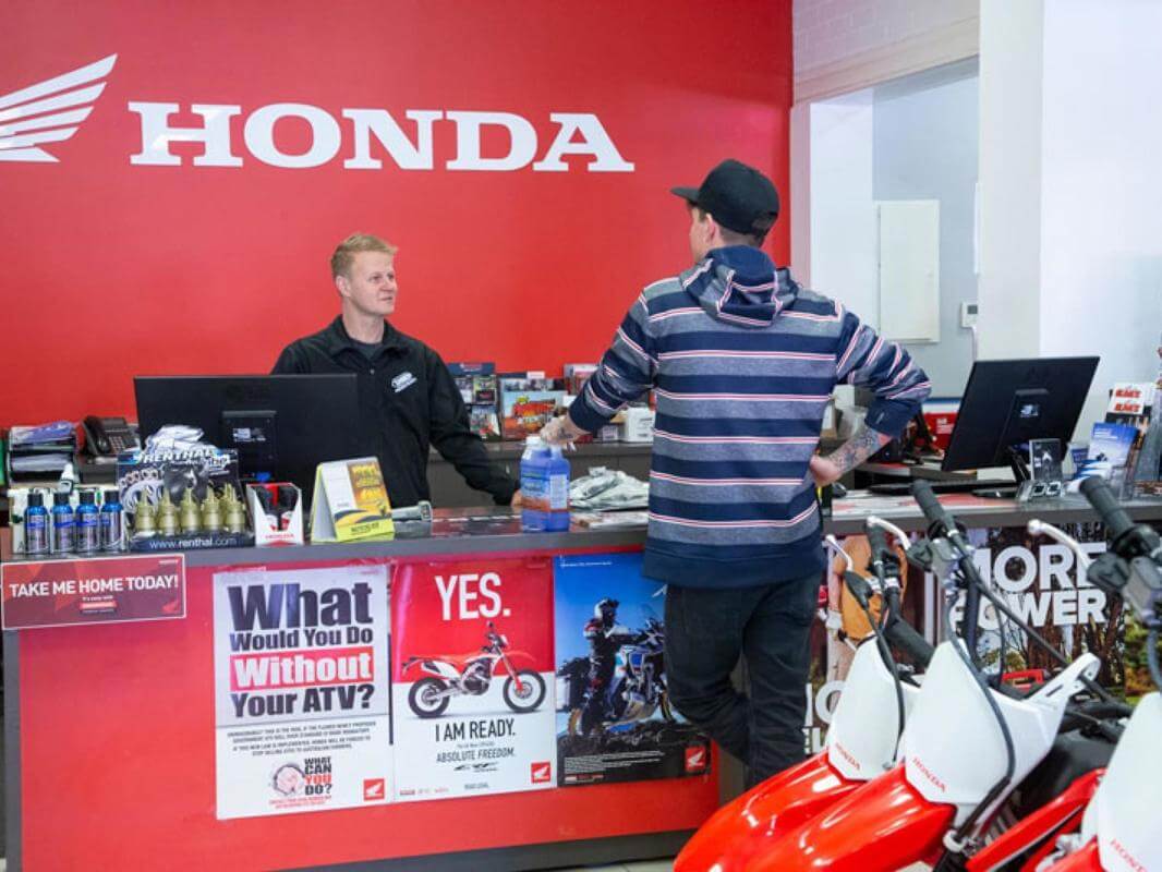 $3.5 million in sales !   MotorCycles and Power products business.