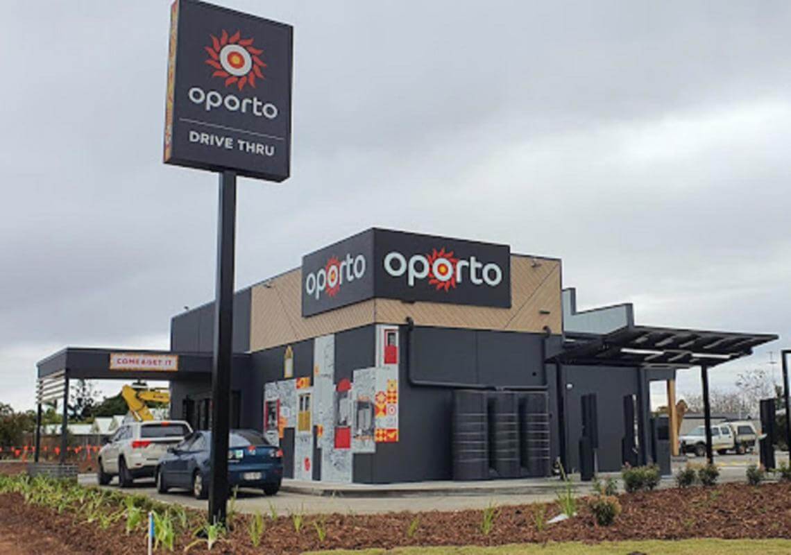 Oporto Harristown (Toowoomba), Long Lease until 2044, $31,000 per week TO, Profitable!