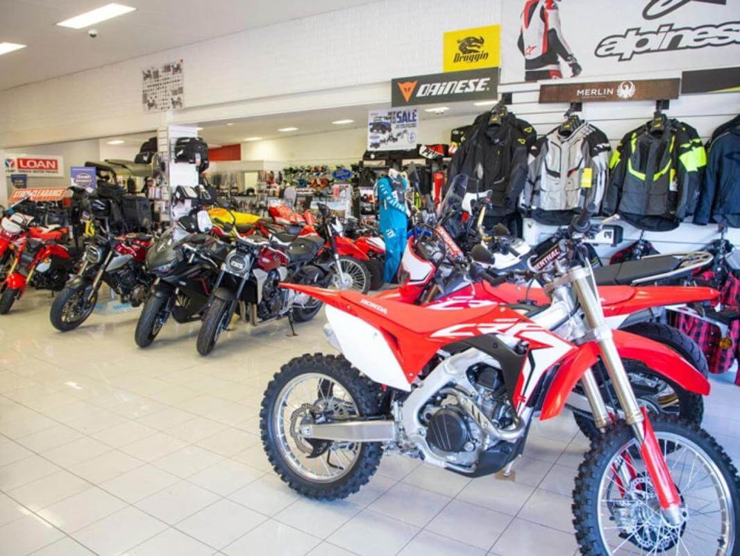$65,000 in sales  A WEEK. Motorcycles & Power products.