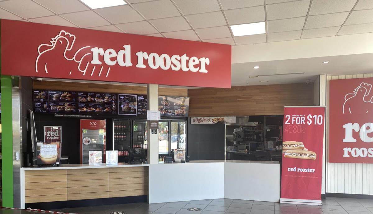 Red Rooster Geelong Busy Service Centre Location