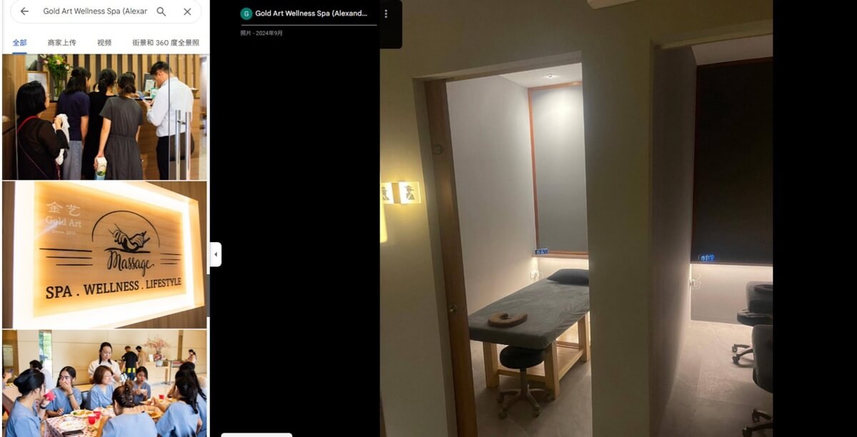 Massage shop for takeover 