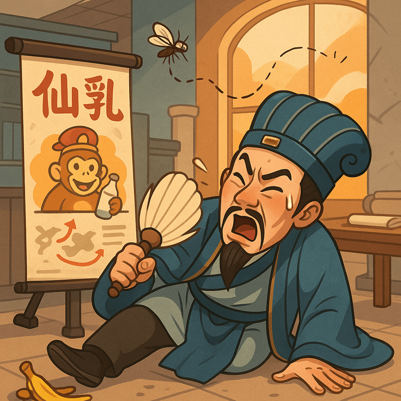 (已失效)"Immortal Milk" is an original short comedy that blends mythological char《仙奶》是一部结合神话人物与现代商业元素的原创喜剧短篇