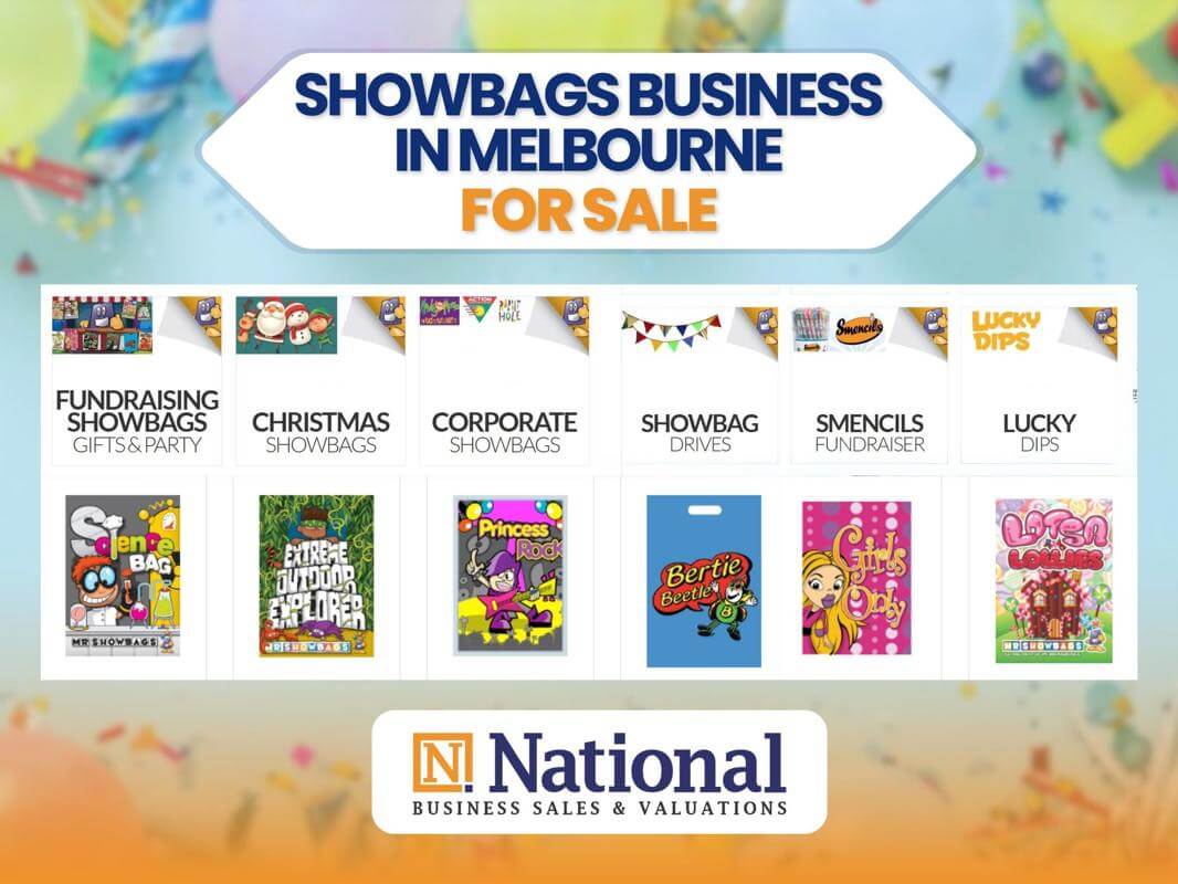 Established Showbags Business with B2B Clients for Sale in Melbourne| Vendor Retiring
