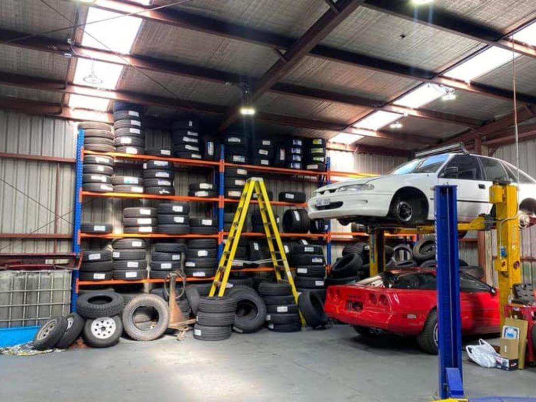Freehold and 2 Businesses . Mechanical workshop & Tyre fitter.