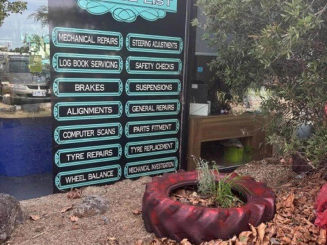 Freehold and 2 Businesses . Mechanical workshop & Tyre fitter.