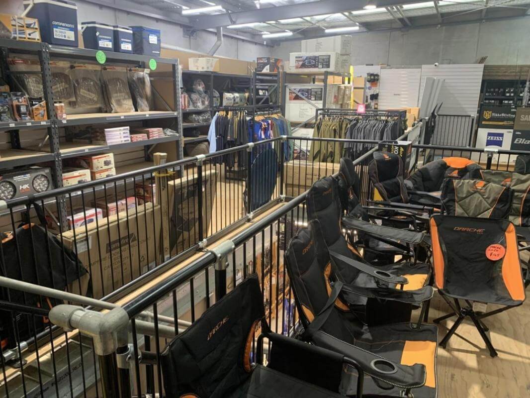 $1.7 million in yearly sales. Firearms And Fishing Business.