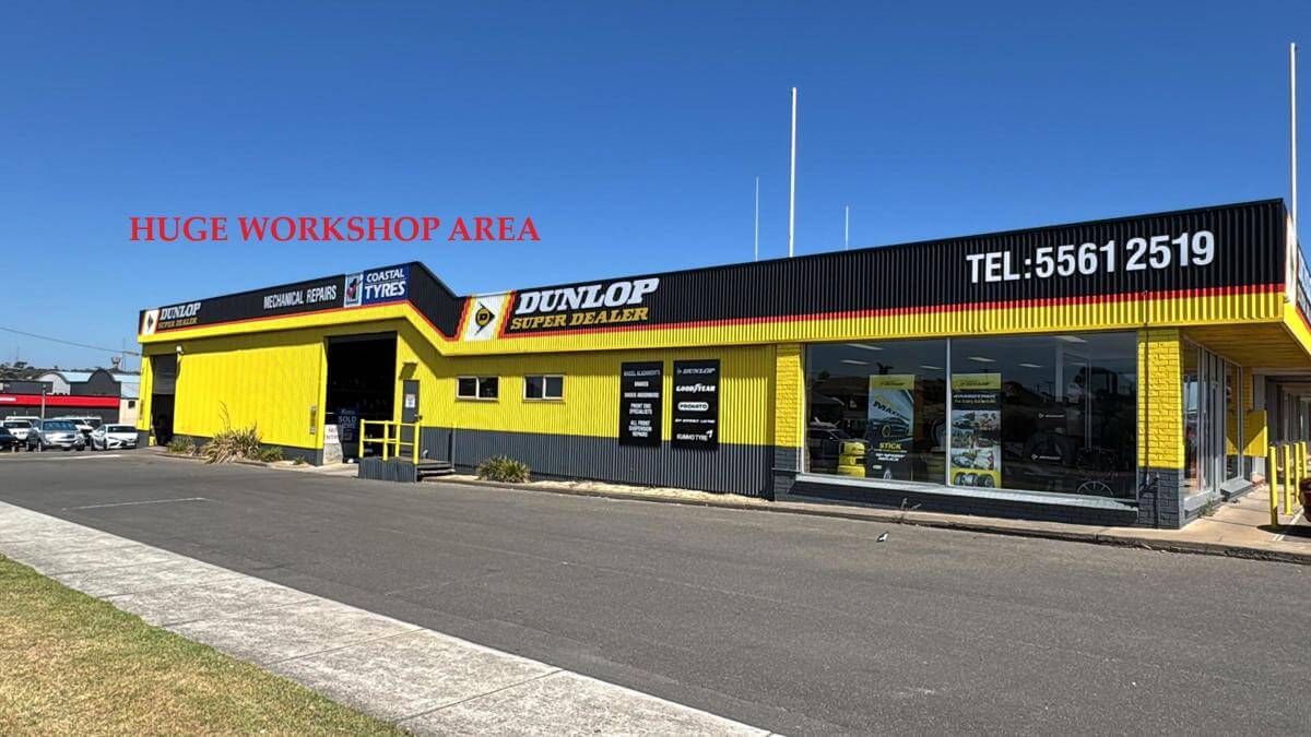 Huge Mechanical & Tyre workshop.  No Weekends !!