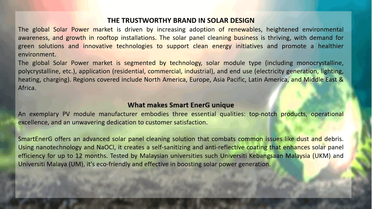 Looking For Agents/Distributors In Asia – Sustainable Eco Solutions