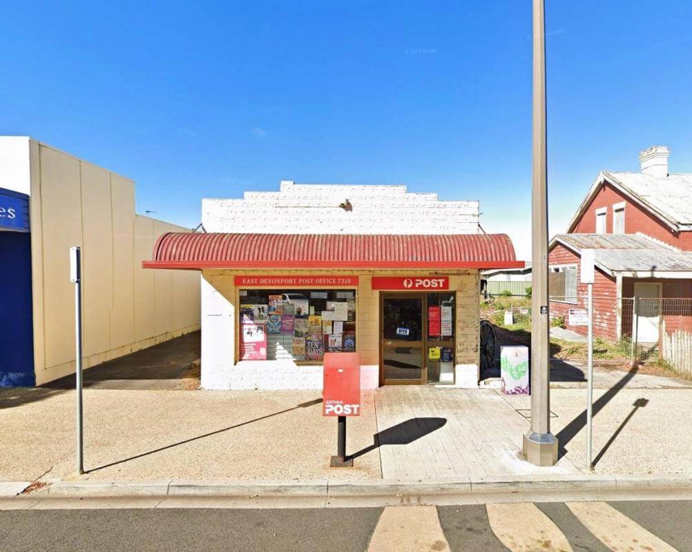 East Devonport Australia Post Office Adj Net Profit >$100k for Working Couple