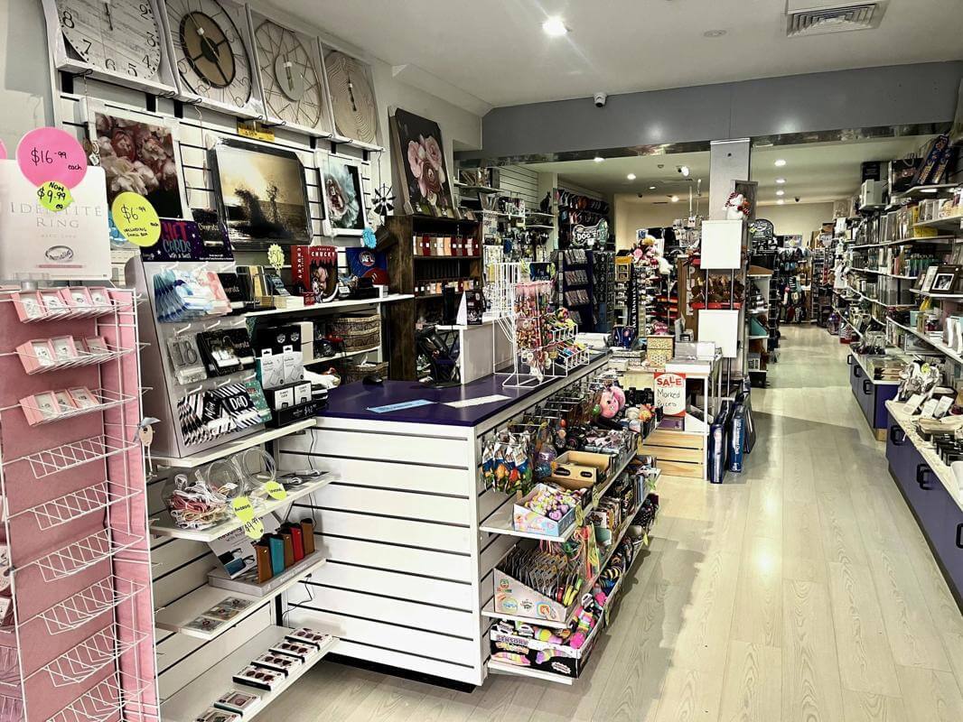 Profitable Gift Shop Weekly Sales $8K+ Part Time Working Owner