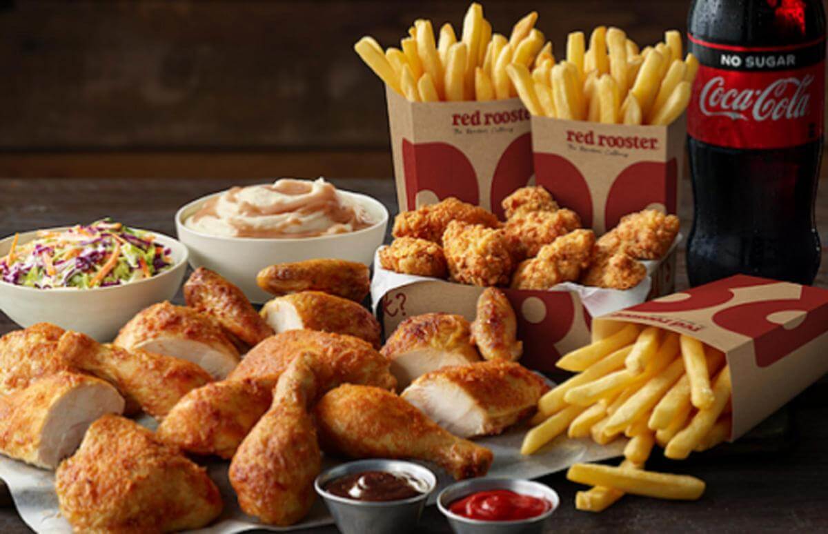 Red Rooster Orange! Long Lease! Price includes many franchisor costs! Suit family!