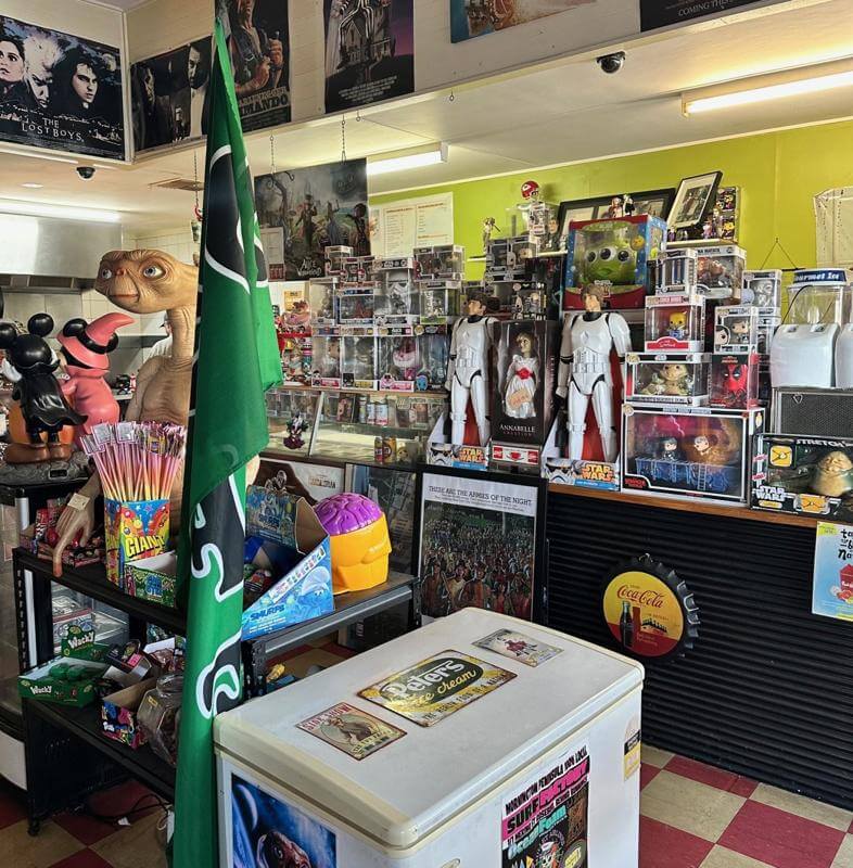 Milk Bar - Take Away and a 2 bedroom apartment.