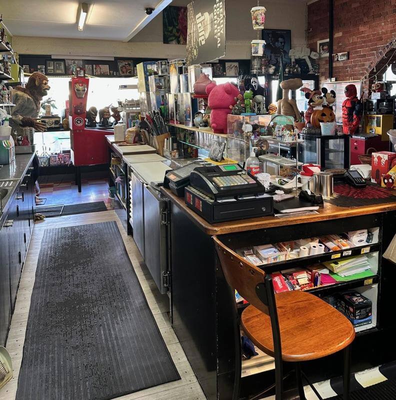 Milk Bar - Take Away and a 2 bedroom apartment.