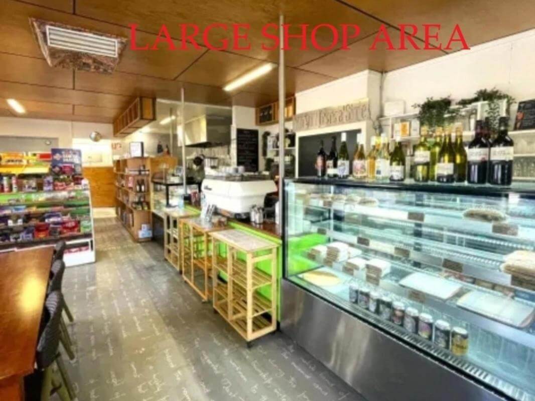 General Store/Take Away  - with a 2 bedroom apartment.