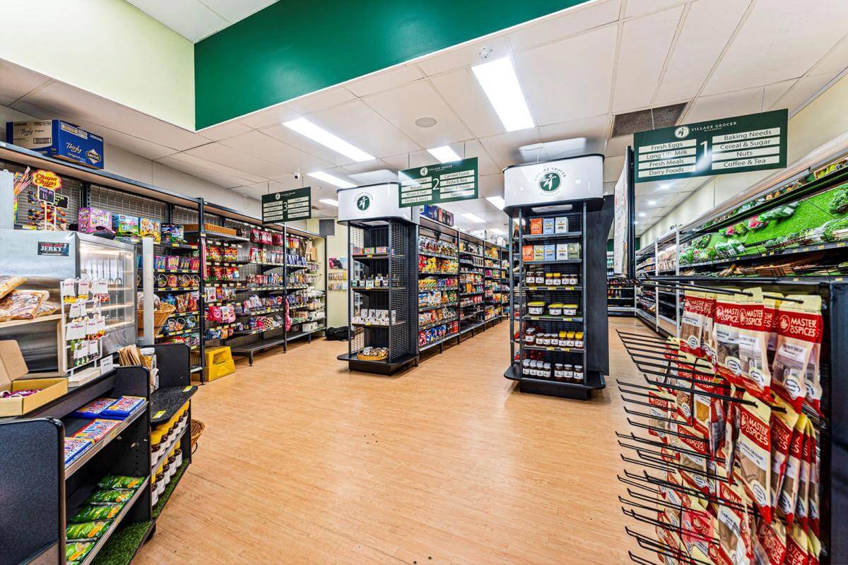 Fantastic small local supermarket