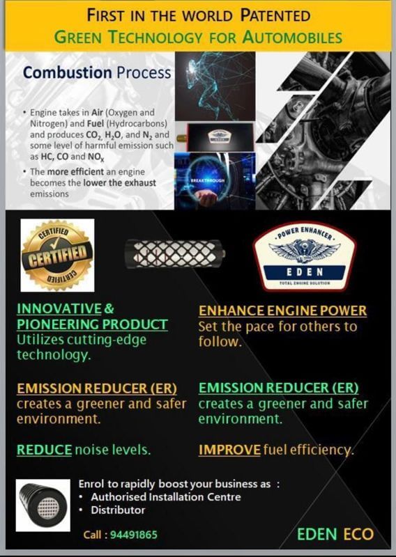 Superpower Booster, Fuel Saver and Emissions Reducer for all Automobile Engines & Generators