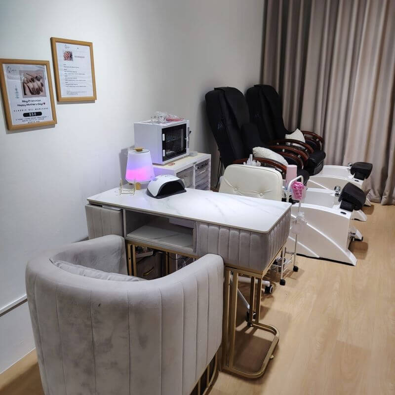 Profitable CBD Area Tanjong Pagar Plaza Nail Lash Studio Takeover