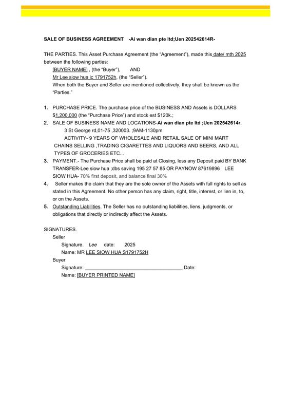 Profit 01 Wholesale Retail Mini Mart For Sale