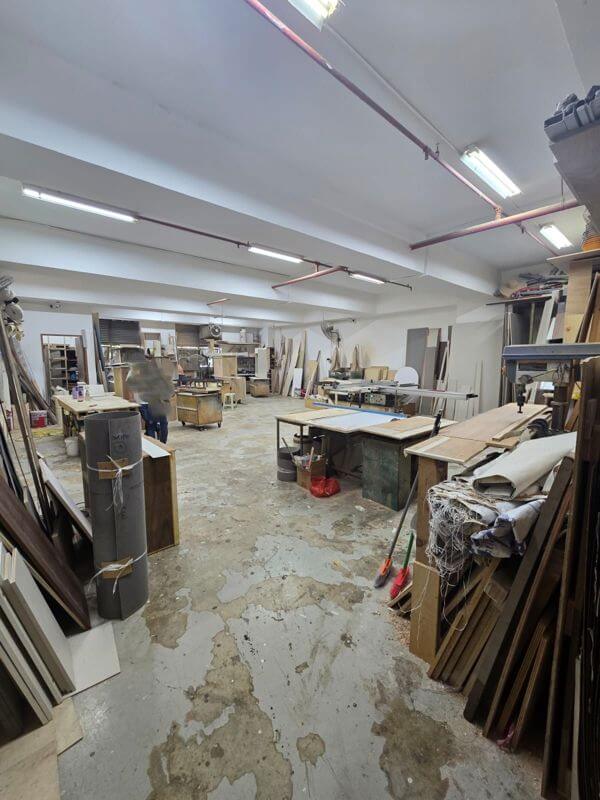 Carpentry Factory & Equipment Takeover – Mandai (B1)