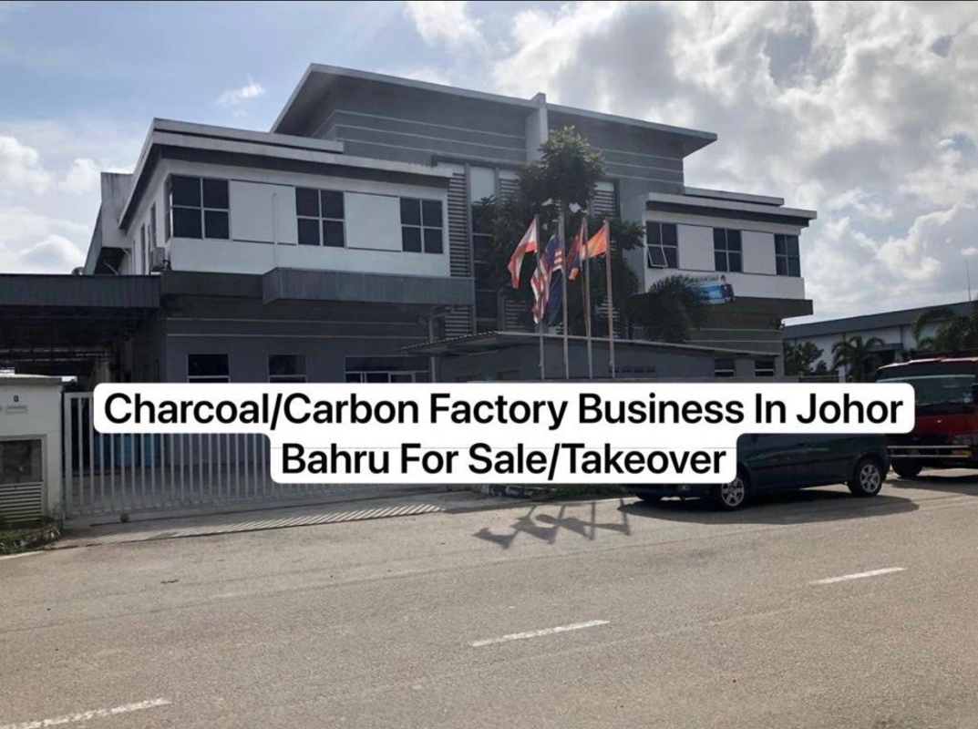 Established Carbon/Charcoal Factory For Sale —Johor, Malaysia