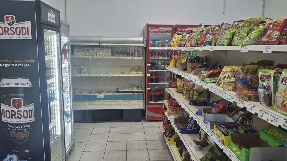 Grocery Store + Kebab Shop For Sale (Including Kft. Company, Equipments, Licences)