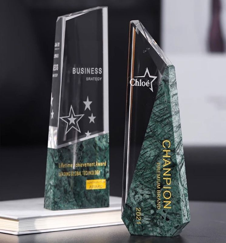 Customized Trophies For Company's Awards And Personal Collections