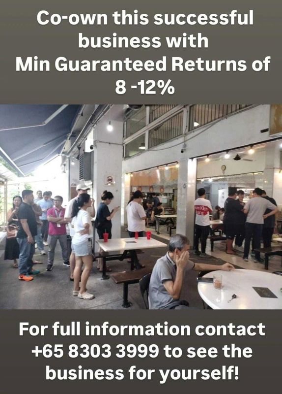Finally This Is What Singaporeans Always Wanted & Needed! Good Passive Income! Min. 10% Profit $