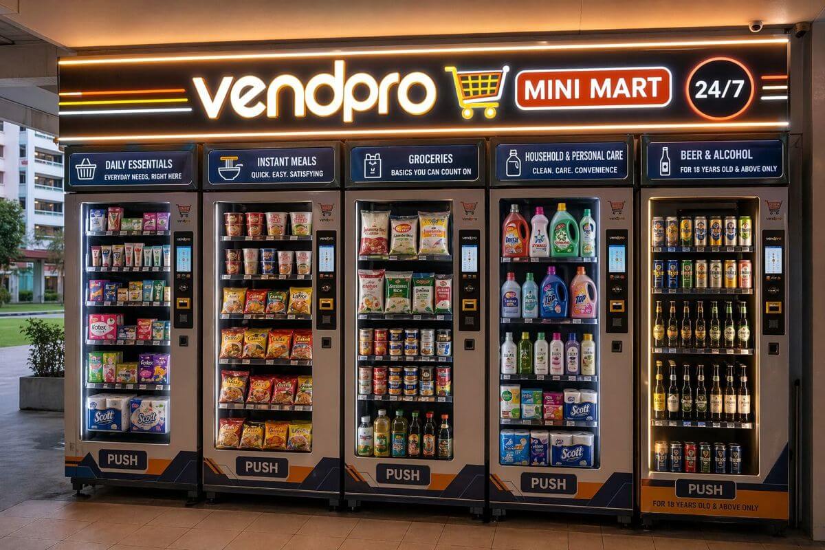 Vending Machine Renting - Low Cost Business + Branding with Guidance & Backend Support