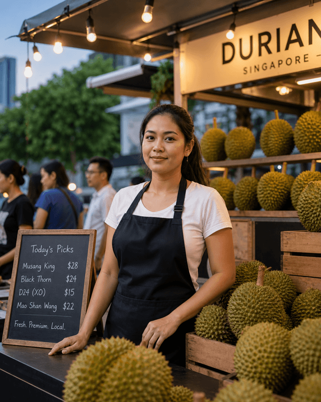 $5,000 To Launch Your Own Durian Business This Season. Online Or Offline. We Do The Work.